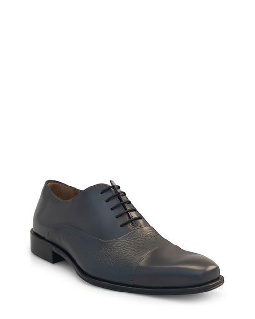 Mezlan Black Cap Toe Oxford for men