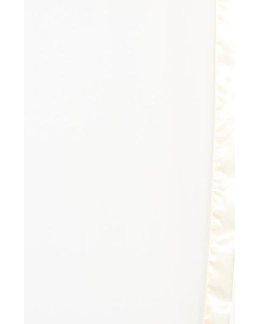 Nordstrom Rack Natural Oversize Chiffon Border Scarf