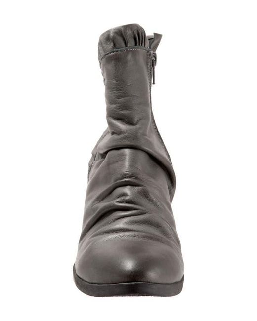 BUENO Gray Connie Slouch Bootie