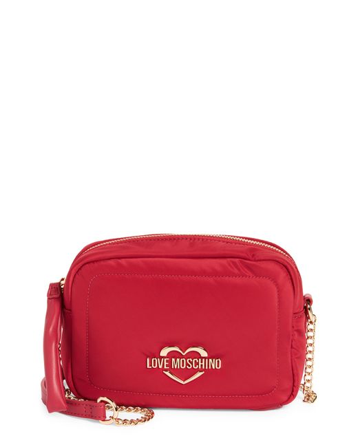 Love Moschino Red Borsa Crossbody Bag