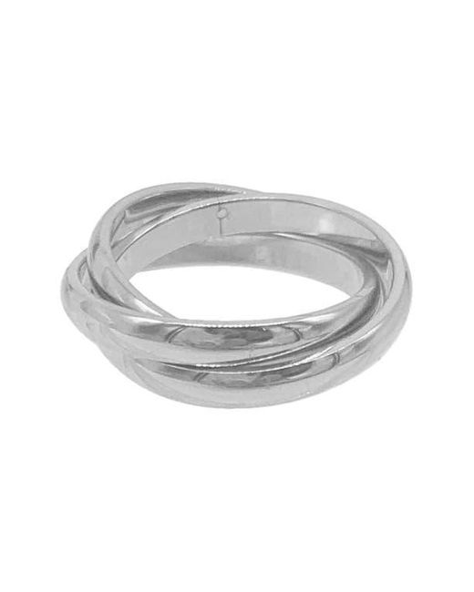 Adornia Gray Interlinked Ring