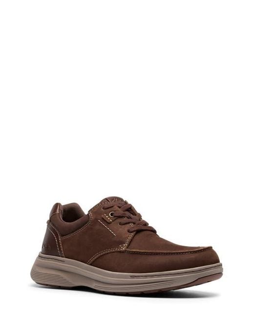 Clarks Brown Craftwell Moc Derby for men