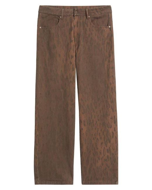 Saint Studio Brown Uno Preda Jeans for men