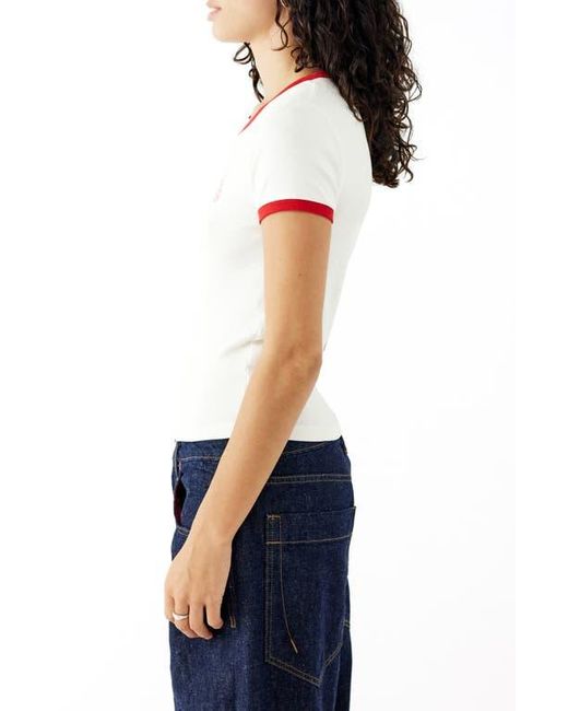 BDG White Ranger Cotton Graphic Baby Tee