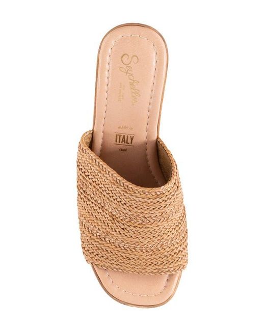 Seychelles Brown Applause Platform Sandal
