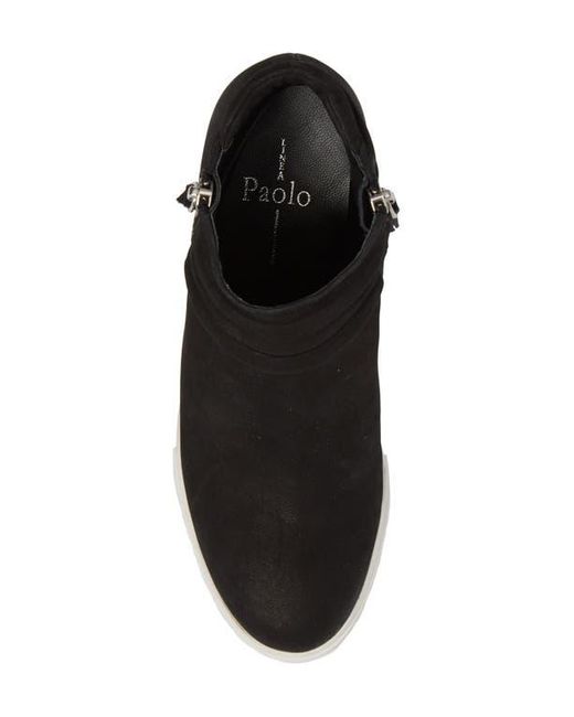 Linea Paolo Black Frieda Wedge Bootie