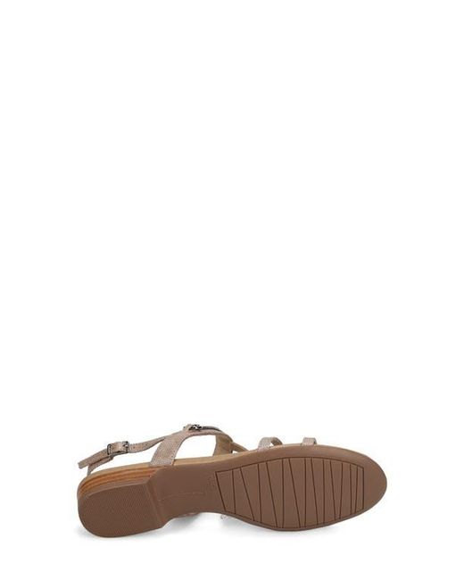 Vaneli Metallic Banjel Slingback Sandal