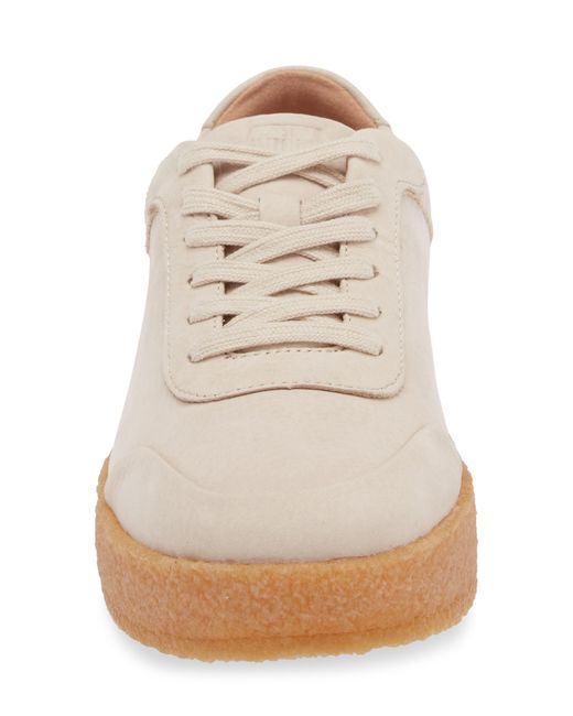 Fitflop White Rally Crepe Sole Low Lace-up Sneaker