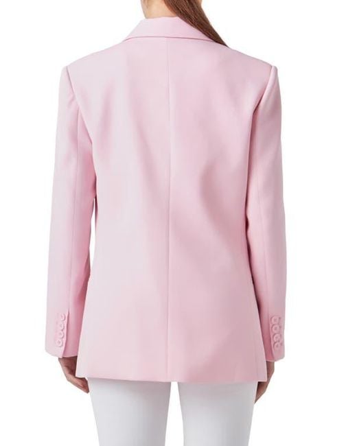 Endless Rose Pink Double Breasted Blazer