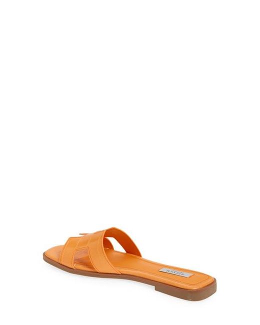Steven New York Orange Harlien Slide Sandal