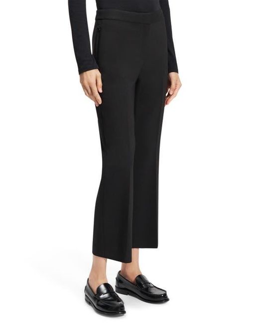 Theory Black Solid Wool Dress Pants