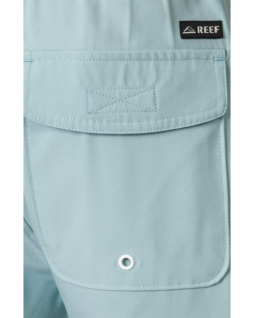 Reef Blue Marzo Swim Trunks for men