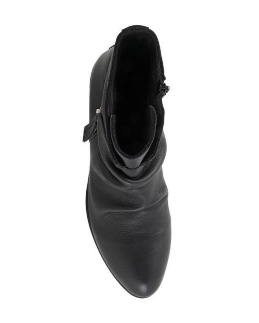 BUENO Black Colbie Slouchy Zip Boot