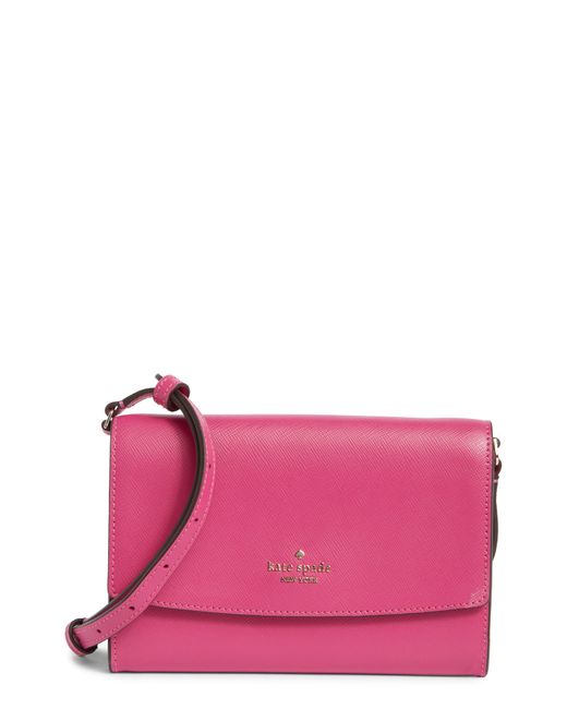 Kate Spade Pink Wallet On A String