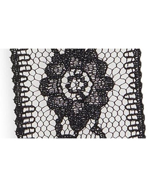 BP. Black Lace Bow Barrette