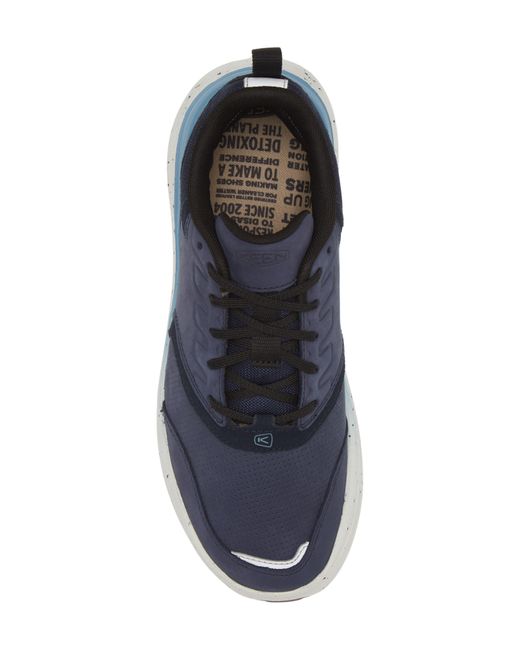Keen Blue Wk400 Walking Sneaker for men