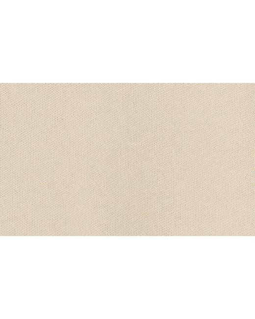 Vince Natural Ribbed Cotton Pullover