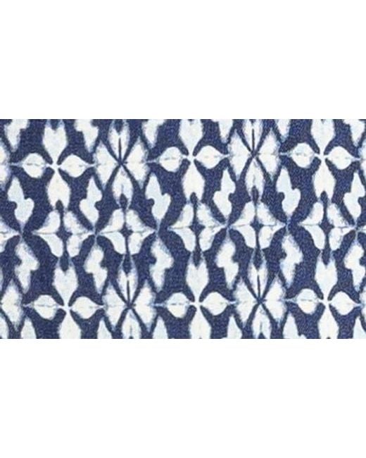 Max Studio Blue Wide Leg Pull-On Crop Pants