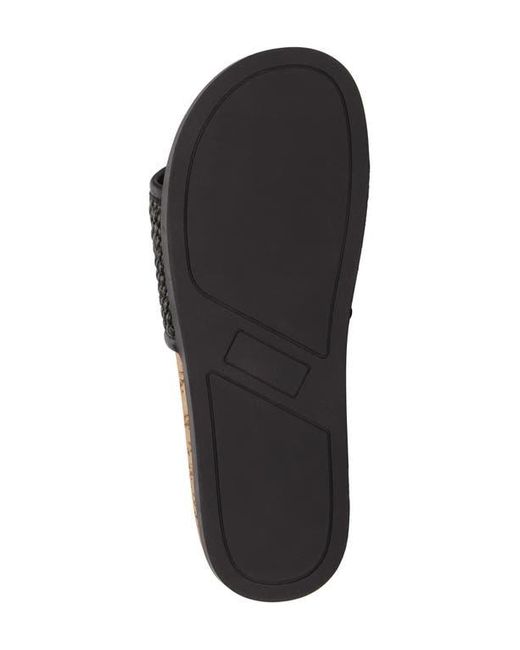 Lucky Brand Black Dylina Slide Sandal