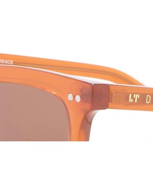 DIFF Brown 53Mm Bobby Square Sunglasses for men