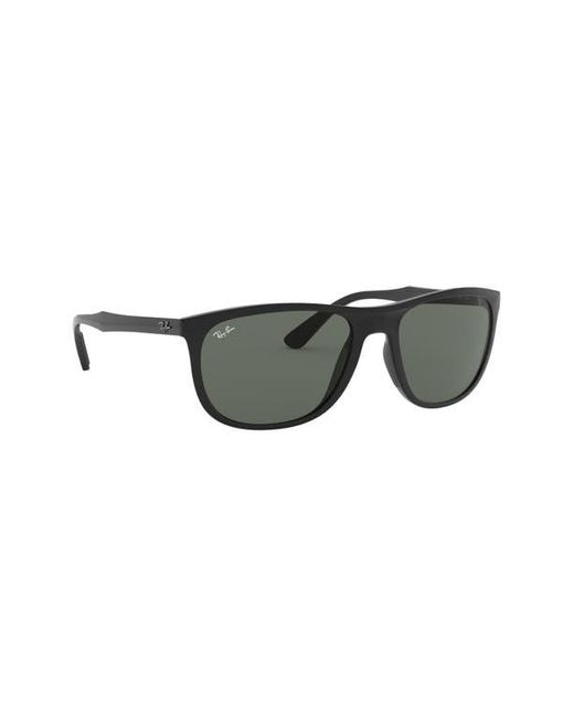 Ray-Ban Gray 58Mm Square Sunglasses for men