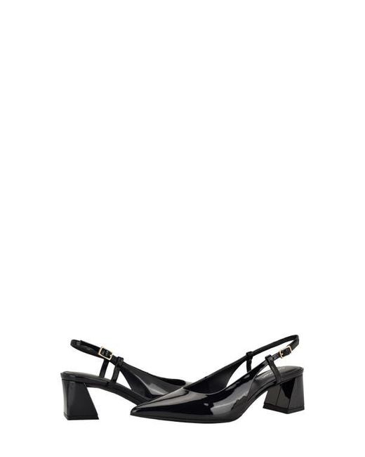 Calvin Klein Black Susie Slingback Pump