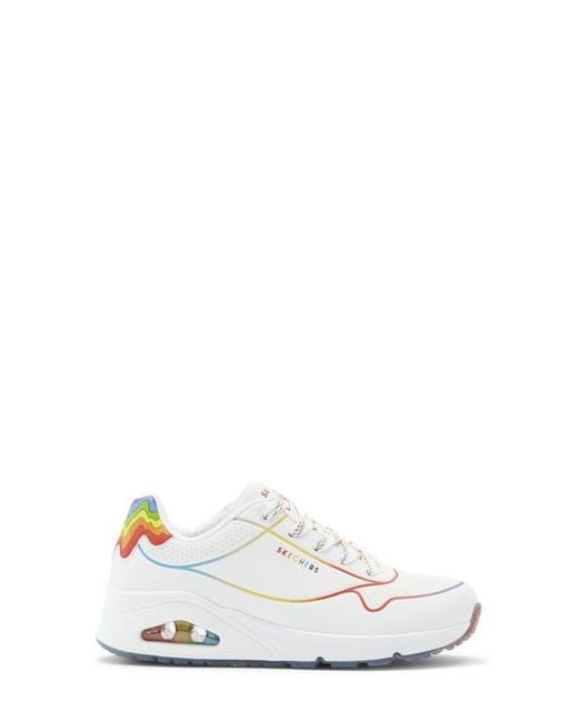 Skechers White Street Jen Stark Uno Sneaker