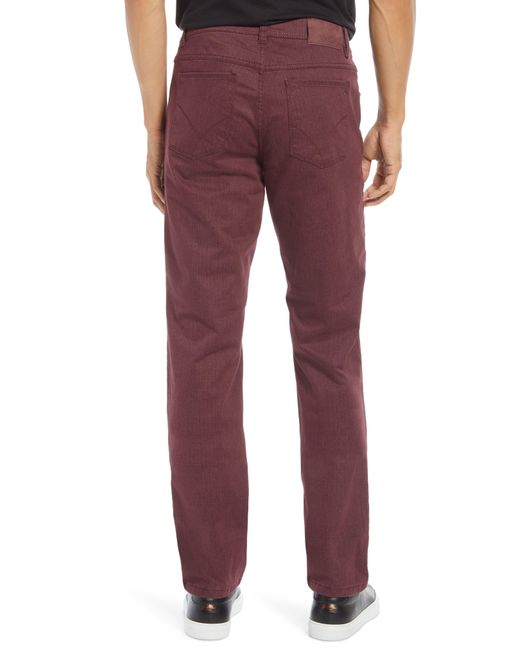 Brax Red Cooper Fancy Five-pocket Pants for men