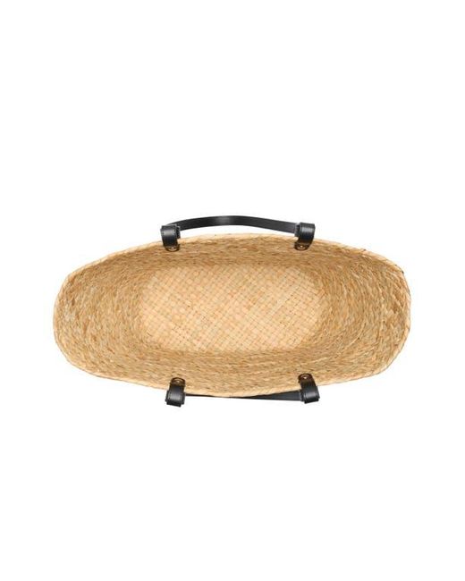 Rebecca Minkoff Brown Woven Straw Tote