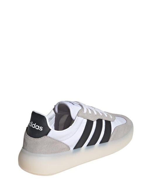 Adidas White Barreda Decode Sneaker for men