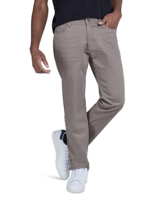 Xray Jeans Gray Skinny Twill Stretch Jeans for men