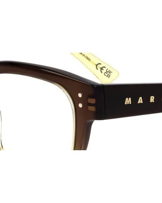 Marni Multicolor 52Mm Square Reading Glasses