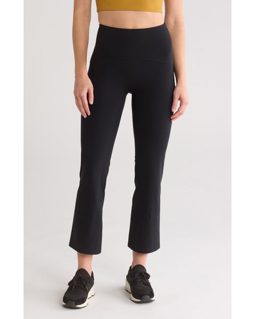 Spanx Blue Booty Boost Flare Ankle Leggings