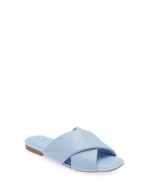 Caslon Blue Calla Slide Sandal