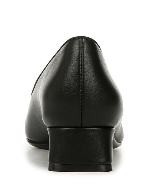 Naturalizer Black Faux Leather Envelope-Flap Pumps