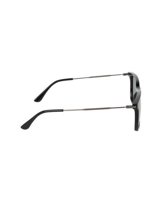 Cole Haan Green 55Mm Rectangular Sunglasses for men