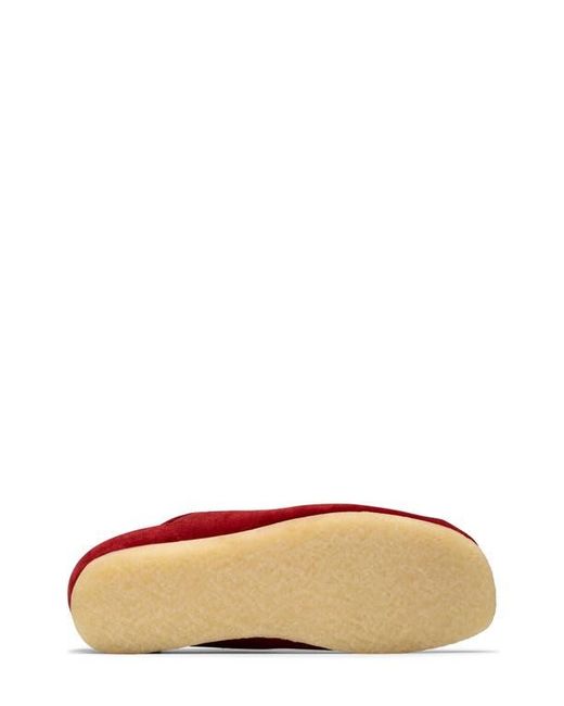 Clarks Red Wallabee Moc Toe Chukka for men