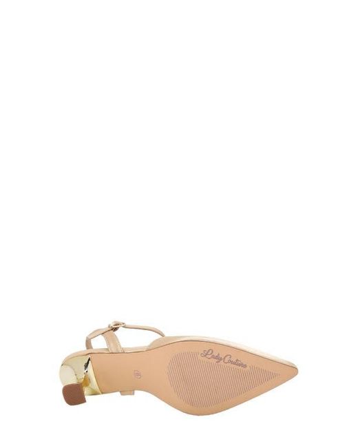 Lady Couture Metallic Classy Pointed Toe Pump