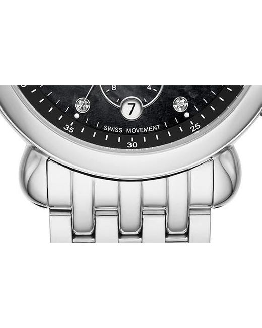 Michele Gray Csx Diamond Bracelet Watch for men
