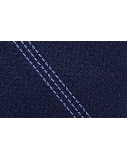 DKNY Blue Stitch Stripe Tie for men