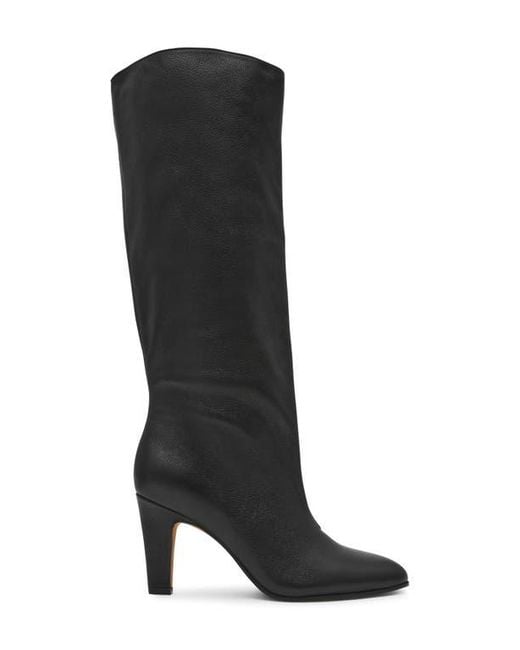 Steve Madden Black Rizk Knee High Boot