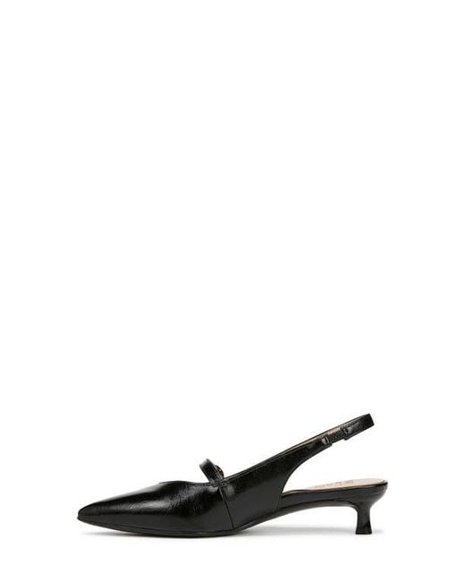 Naturalizer Black Grayson Slingback Mary Jane Flat