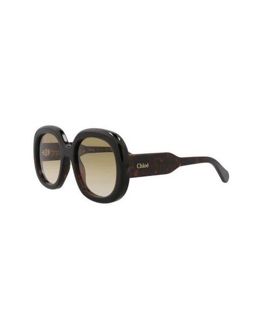 Chloé Multicolor 54Mm Square Sunglasses