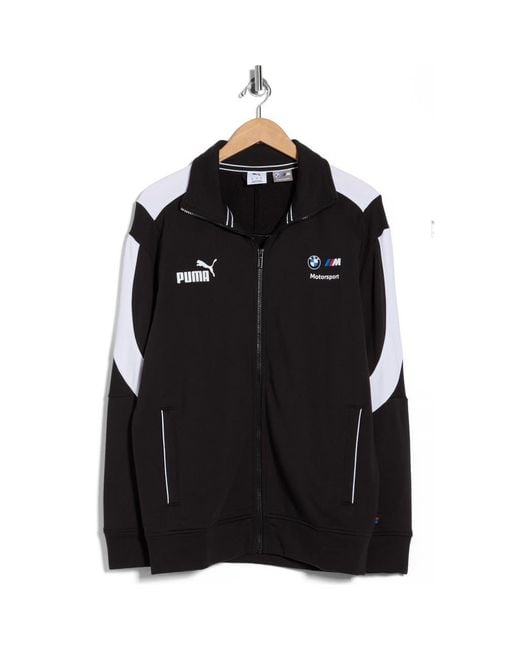 PUMA Black X Bmw Motorsport Mt7 Water Resistant Jacket for men