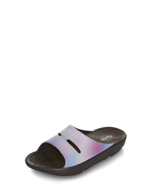 FLOOPI White Sophie Comfort Slide Sandal