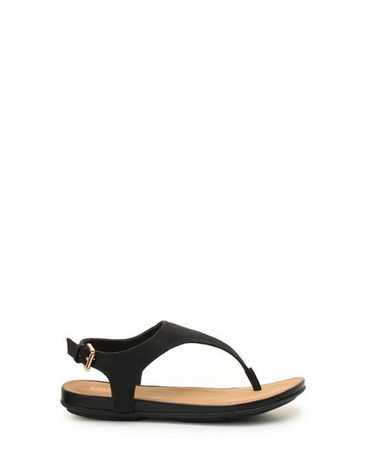 Catherine Malandrino Black Augusta Slingback Sandal