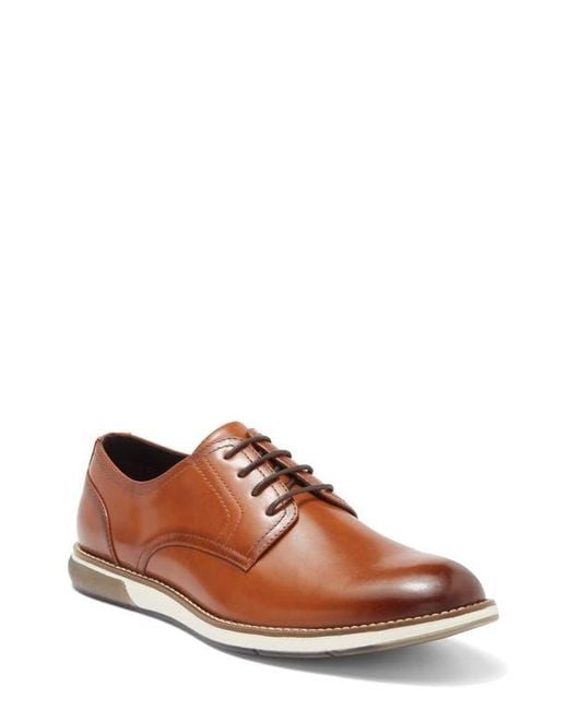 Gordon Rush Brown Plain Toe Derby for men
