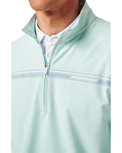 Travis Mathew Green On The Map Quarter Zip Pullover for men