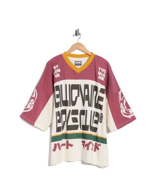 BBCICECREAM Red Blitz Jersey Knit Pullover for men