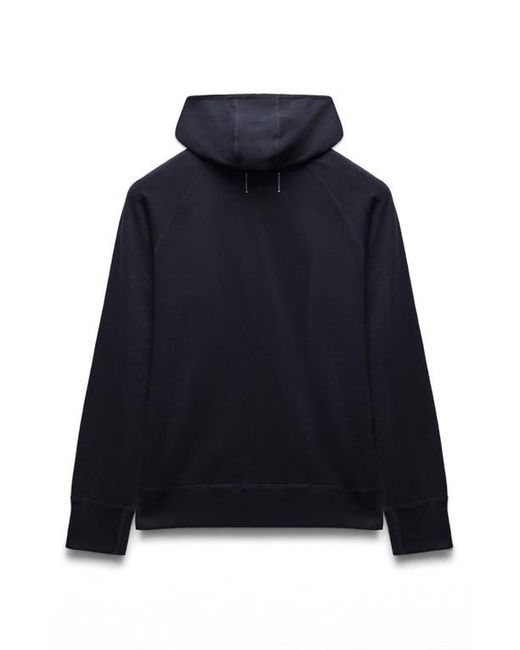 Reigning Champ Blue Lightweight Terry Pullover Hoodie for men